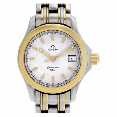 Omega 2381.21.00 Seamaster Quartz Female 18k gold & Stainless Steel