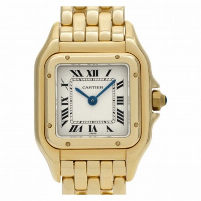 Cartier W25022B9 Panthere Quartz Female 18k Yellow Gold