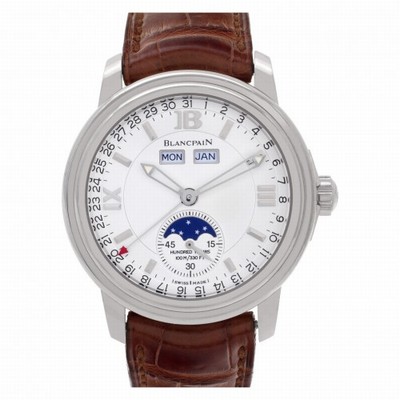 Blancpain 3563-1527-53 Villeret Automatic Male 18k White Gold