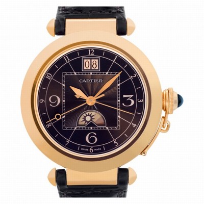 Cartier W3030001 Pasha Automatic Male 18k rose gold