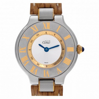Cartier 1340 Must 21 Quartz Unisex Stainless Steel