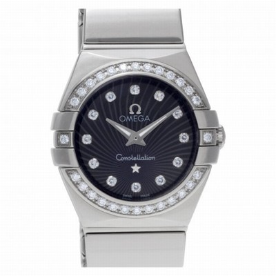 Omega 123.15.24.60.55.002 Constellation Quartz Female Stainless Steel