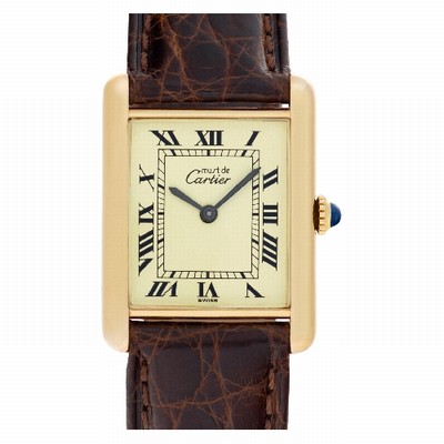 Cartier Cartier 1638 Tank Manual Unisex Vermeil