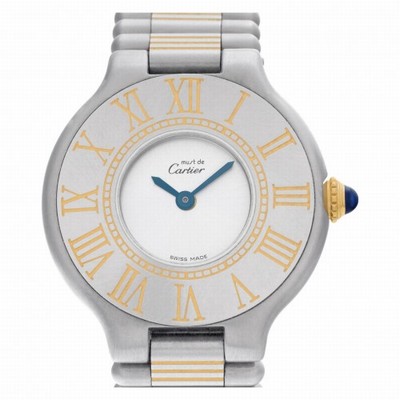 Cartier A00382 Must 21 Quartz Unisex Stainless Steel & Gold Plated