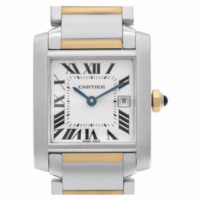 Cartier W51012Q4 Tank Francaise Quartz Unisex Stainless Steel