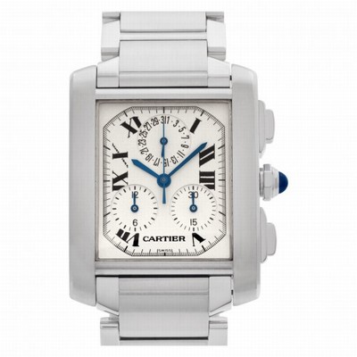 Cartier 2303 Tank Francaise Quartz Male Stainless Steel