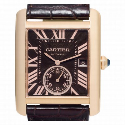 Cartier W5330002 Tank MC Automatic Male 18k rose gold