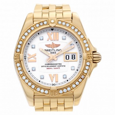 Breitling h49350 Windrider Cockpit Automatic Unisex 18k rose gold