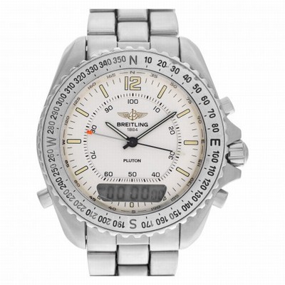 Breitling A51038 Pluton Quartz Male Stainless Steel