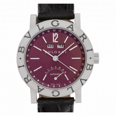 Bvlgari BB GL AC Diagono Automatic Unisex 18k White Gold