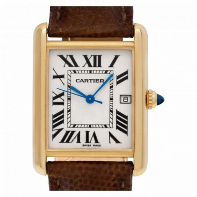 Cartier W1529756 Tank Louis Cartier Quartz Unisex 18k Yellow Gold