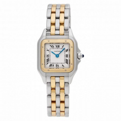 Cartier W25028B Panthere Quartz Female Stainless Steel