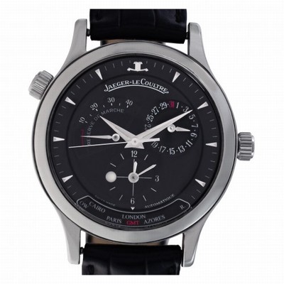 Jaeger LeCoultre 142.8.92.S Master Geographic Automatic Male Stainless Steel
