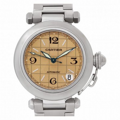 Cartier 2324 Pasha 35 Automatic Female Stainless Steel