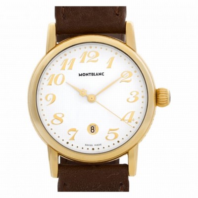 MontBlanc 7008 Meisterstuck Quartz Unisex 18k yellow gold