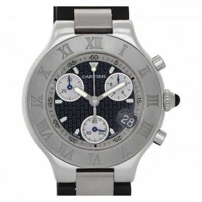 Cartier W10125U2 Chronoscaph 21 Quartz Unisex Stainless Steel
