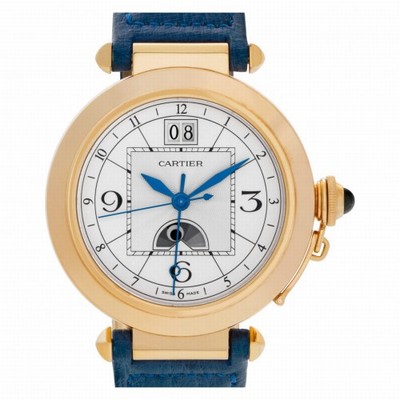 Cartier W3109151 Pasha Automatic Male 18k rose gold