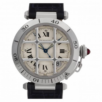 Cartier W3102255 Pasha 38 Automatic Unisex Stainless Steel