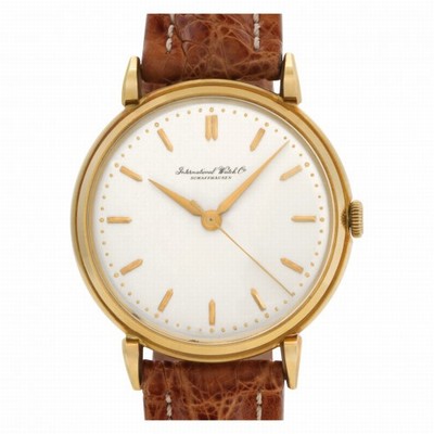 IWC 1238587 Schaffhausen Manual Male 18k Yellow Gold