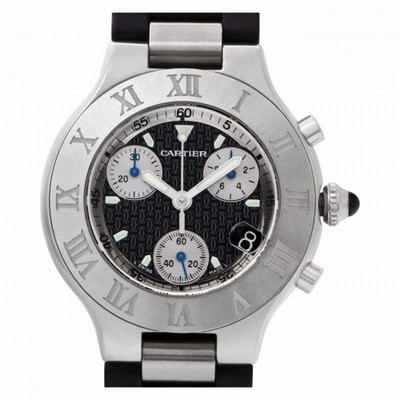 Cartier W31018H3 Chronoscaph 21 Quartz Unisex Stainless Steel