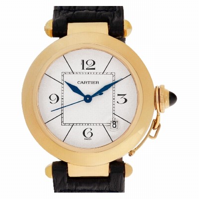 Cartier W3004856 Pasha 38mm Automatic Male 18k yellow gold
