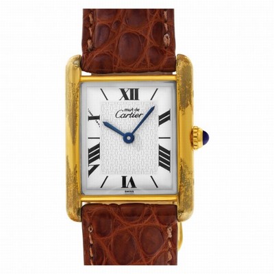 Cartier 1615 Must de Quartz Female Vermeil
