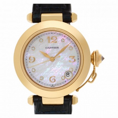Cartier 1035 Pasha 35 Automatic Unisex 18k yellow gold