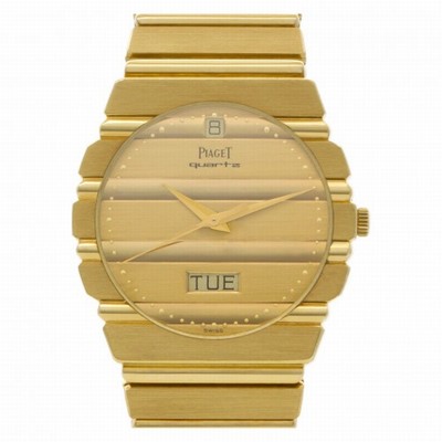 Piaget 15562 C 701 Polo Quartz Unisex 18k yellow gold