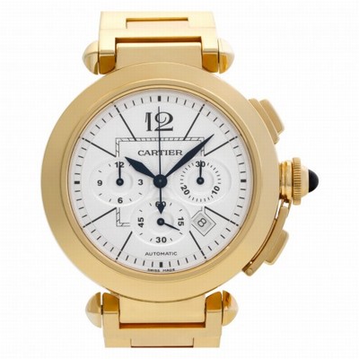 Cartier W30201H9 Pasha 42mm Automatic Male 18k yellow gold