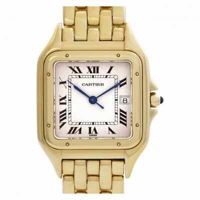 Cartier w25014B9 Panthere Quartz Unisex 18k yellow gold