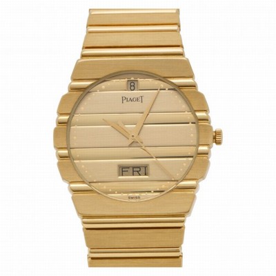 Piaget 15562C701 Polo Quartz Unisex 18k yellow gold
