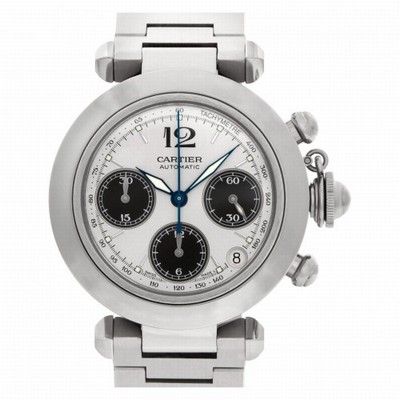 Cartier 2412 Pasha Automatic Male Stainless Steel
