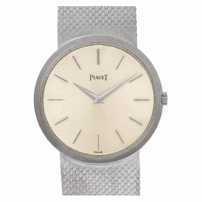 Piaget 9633 Classic Manual Male 18k White Gold