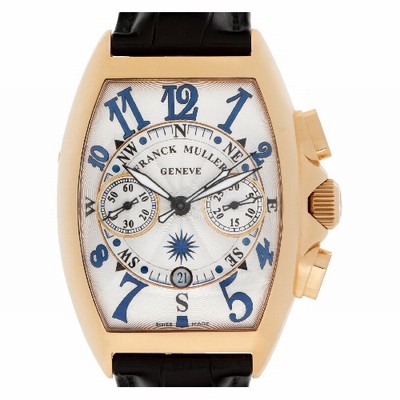 Franck Muller 8080 CC AT Chronograph Automatic Female 18k rose gold