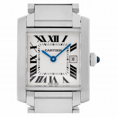Cartier WSTA0005 Tank Francaise Quartz Female Stainless Steel