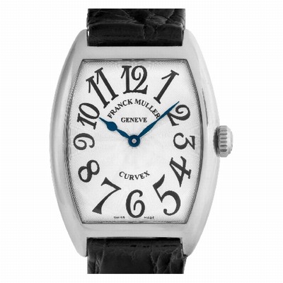 Franck Muller 7502qz Curvex Quartz Female 18k White Gold