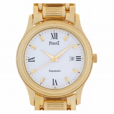 Piaget 24001 M 501 D Polo Automatic Unisex 18k yellow gold