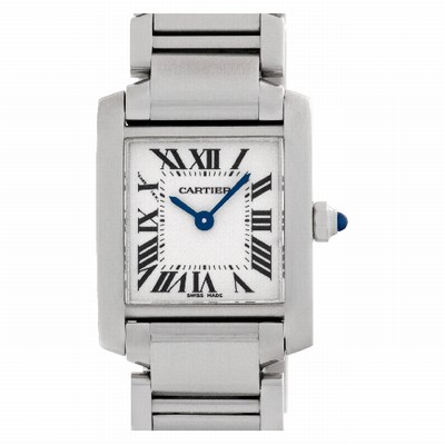Cartier W51008Q3 Tank Francaise Quartz Female Stainless Steel