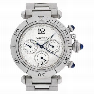 Cartier W31030H3 Pasha Chronograph Automatic Male Stainless Steel
