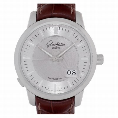 Glashutte 100-03-03-02-04 Senator Data Panoramica Automatic Male Stainless Steel