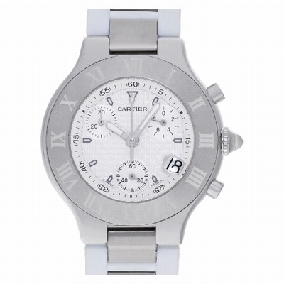 Cartier W522981 Chronoscaph Quartz Female Stainless Steel