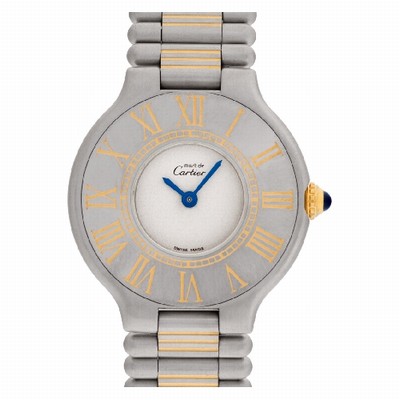 Cartier 90111 Must 21 Quartz Female Stainless Steel