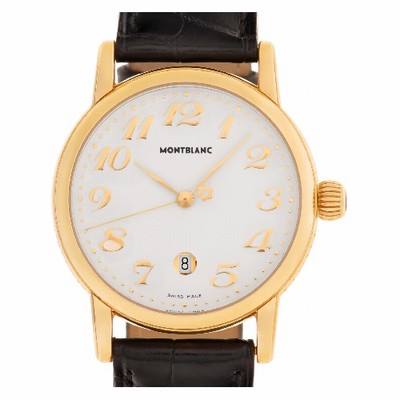 MontBlanc 7008 29012 Meisterstuck Quartz Unisex 18k yellow gold