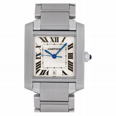 Cartier W51002Q3 Tank Francaise Automatic Unisex Stainless Steel