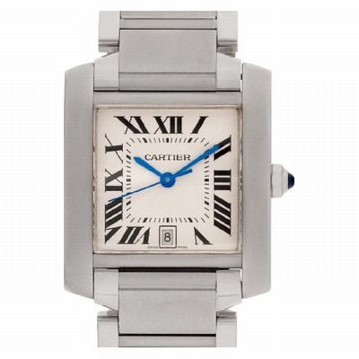 Cartier W51002Q3 Tank Francaise Automatic Unisex Stainless Steel