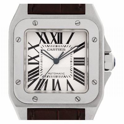 Cartier W20073X8/2656 Santos 100 Automatic Male Stainless Steel