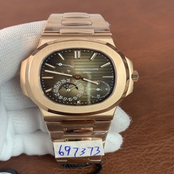 Patek Philippe Men Nautilus Moonphase 5712/1A-001 Rose Gold