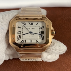 Cartier Men Santos De Cartier Mens XL WGSA0018