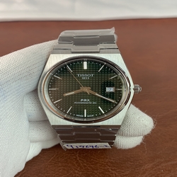 Tissot Men T-Classic PRX Powermatic 80 T137.407.11.051.00 Green