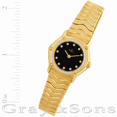 Ebel 1898 Sportwave Quartz Female 18k yellow gold